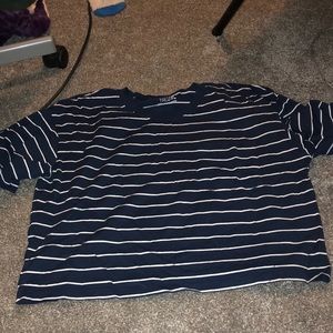 Striped crop top